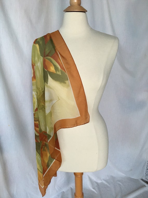 Vintage 80’s Betmar Italian Large Tropical Flower… - image 2