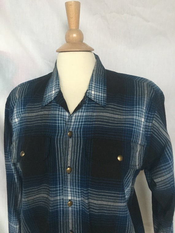 Vintage 90’s Liz Claiborne Liz Wear Plaid Shirt - image 2