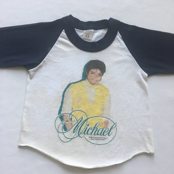 Vintage 1984 Michael Jackson Collectible Tee Shirt - image 1