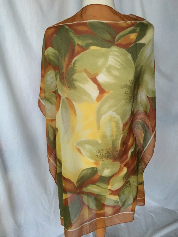 Vintage 80’s Betmar Italian Large Tropical Flower… - image 1