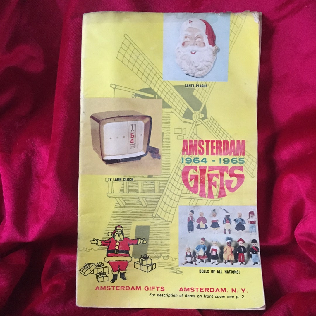 Vintage 19641965 Christmas Catalog Amsterdam Gifts Etsy