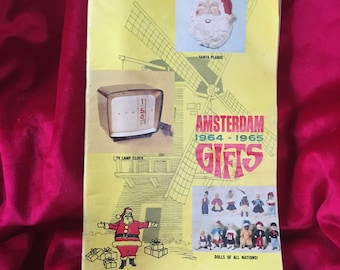 Vintage 1964-1965 Christmas Catalog Amsterdam Gifts