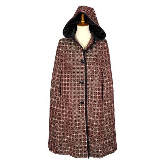 Vintage Reseta of Wales Womens Coat Cloak UK 12 US