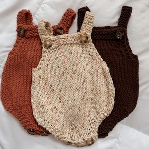 Knit Newborn Romper