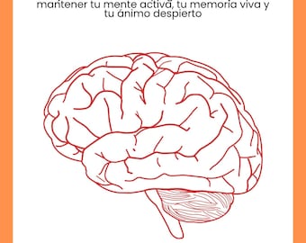 7 Days to Activate Your Mind – Cognitive Activities in Spanish | Spanish Printable for Seniors | Mental Stimulation Worksheet