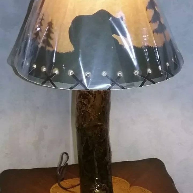 Rustic Lamps - Etsy