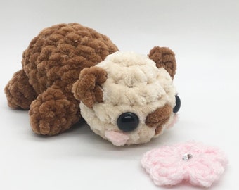 Peluche di piccola lontra