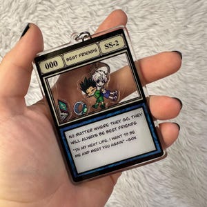 Hunter Greed Island Best Friend Shaker Charm