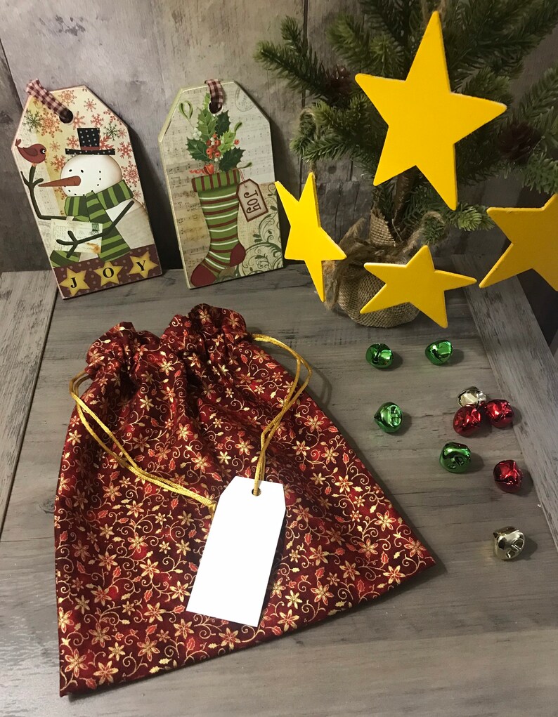 christmas gift bags etsy