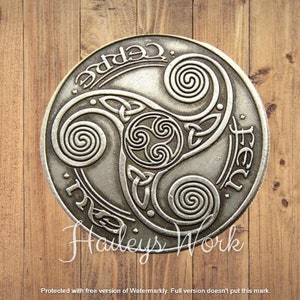 New Hobo Coin Celtic Knot Culture European Celts Art History Tradition Fantasy Morgan Dollar Silver Casted US Unique American Eagle Token