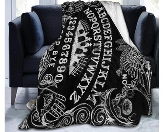 Airfly Vintage Retro Ouija Boards Design Fleece Throw Blanket Unisex Adult Fuzzy Warm Cozy Soft Blanket Plush Microfiber Blanket 60X50 Airfly Vintage Retro Ouija Boards Design Fleece Throw Blanket Unisex Adult Fuzzy Warm Cozy Soft Blanket Plush Microfiber Blanket 60X50