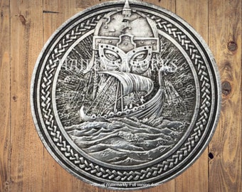 Hobo Nickel Viking Warrior Ship Ocean Navy Outlaw Morgan Dollar Silver Casted US Christmas Unique Carved Coin Rare Punk Biker Rare