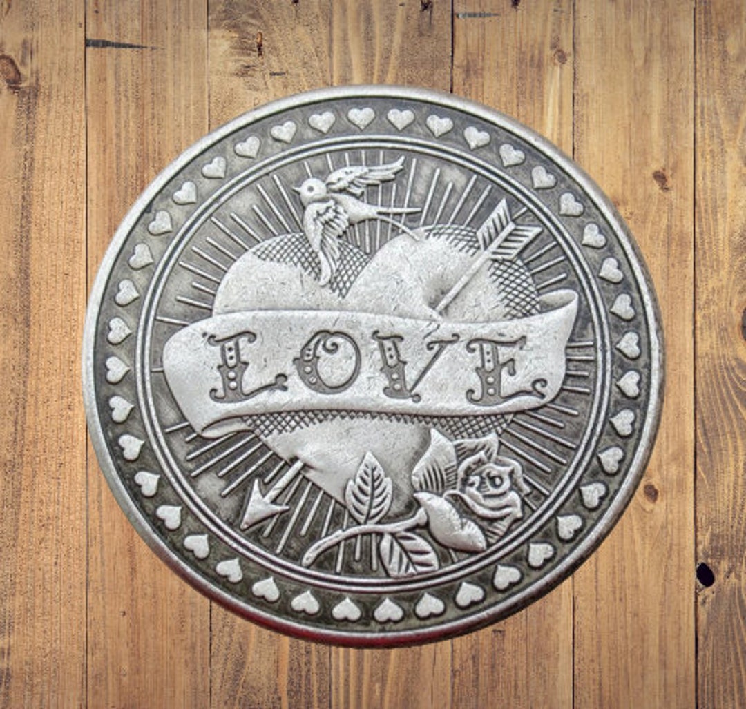 Hobo Coin Heart Love or Hate Snake Viper Yes or No Decision Coin Gothic ...