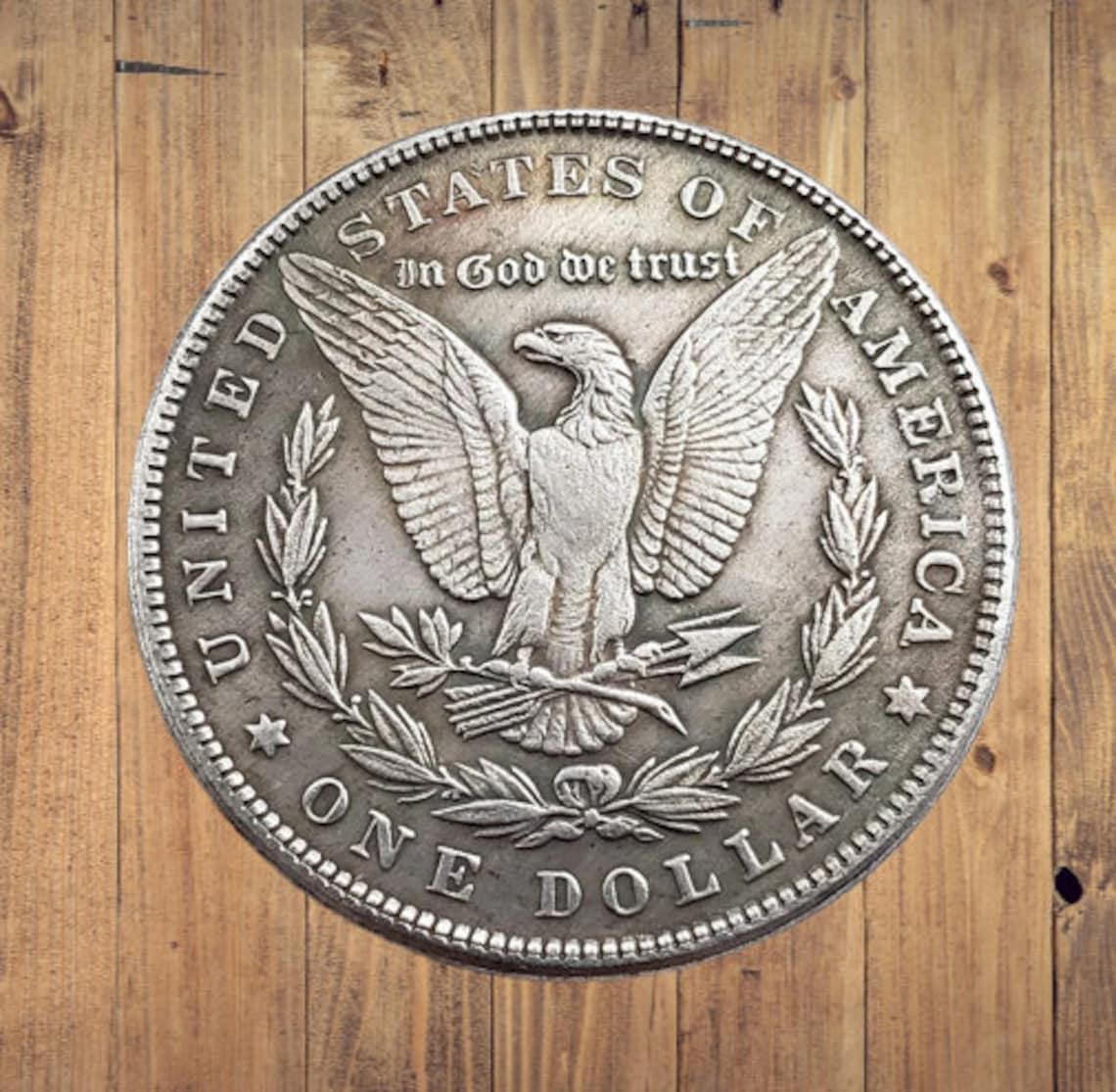 Хобо Монета Сексуальная Женщина Обнаженная Ездить на Лошади Фэнтези Американский Доллар США Жетон Монеты 3 — изображение