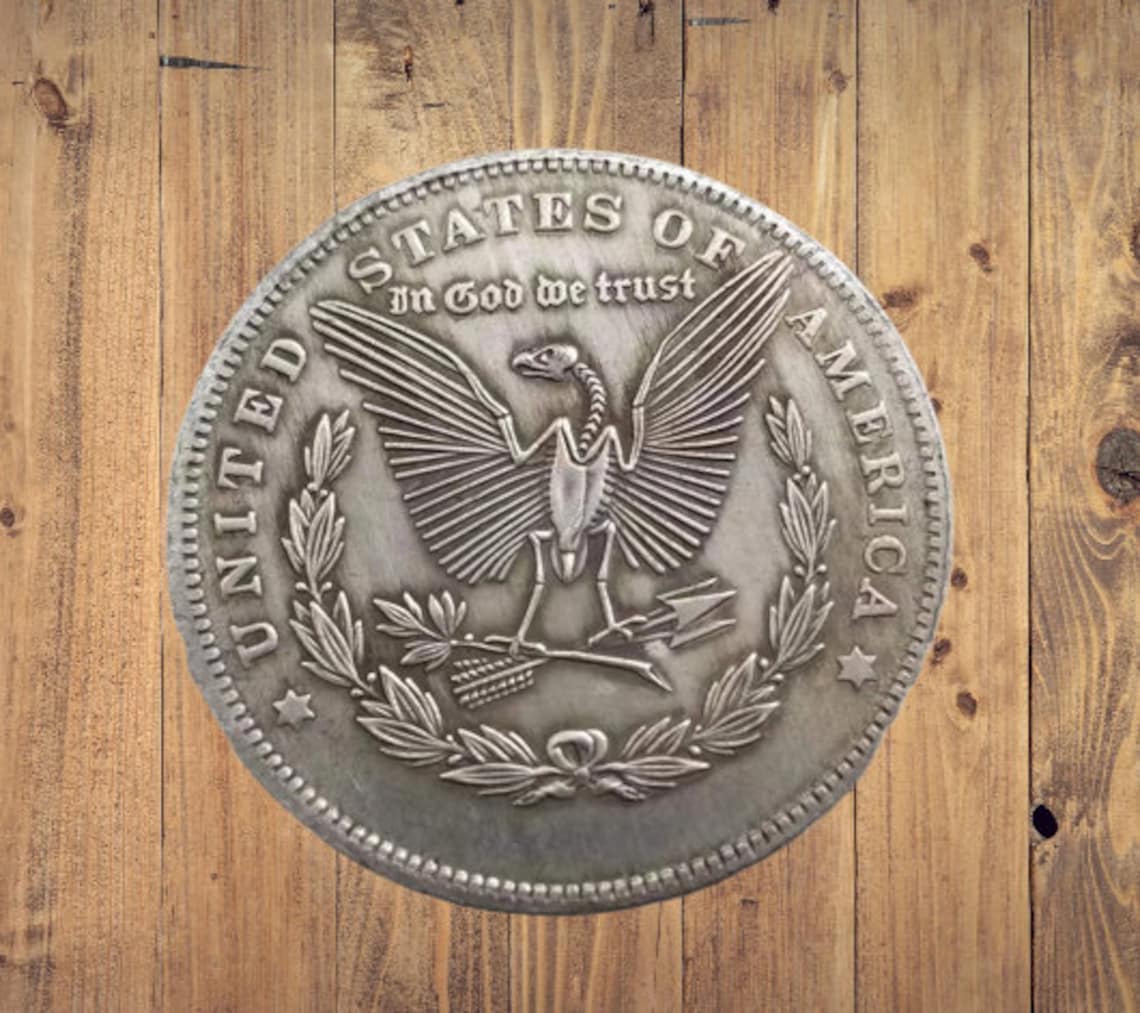 Монета-бродяга Правдивая история Антония и Клеопатры Римско-египетская магия Фэнтези Американский доллар Жетон монеты США 3 — изображение