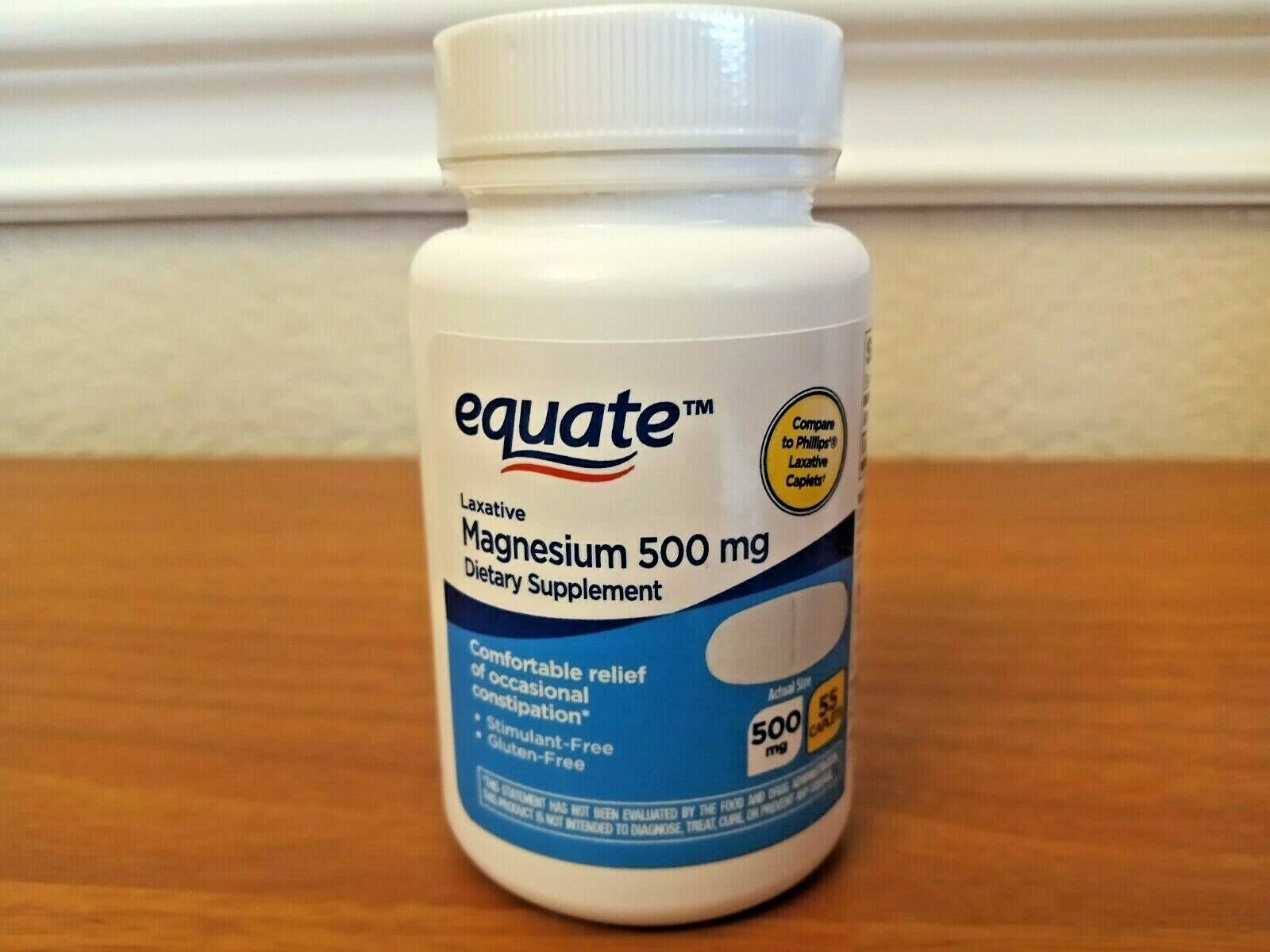 Lot of 4 Equate Laxative Magnesium Dietary Supplement 500 MG Etsy