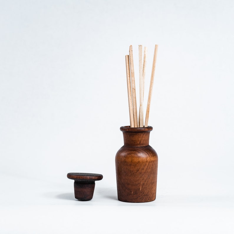 Wooden Aroma Diffuser With Cedar Sticks 2DA. Etsy