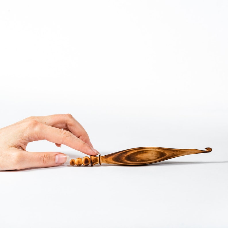 Wooden Crochet Hook for Knitting cedar Wood 5.5 Mm I/9 Etsy