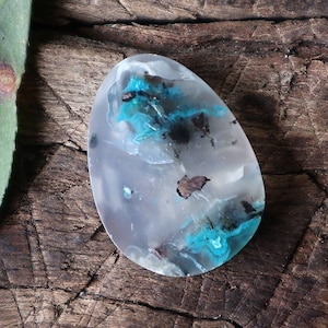 Chrysokoll Native Kupfer In Chalcedon