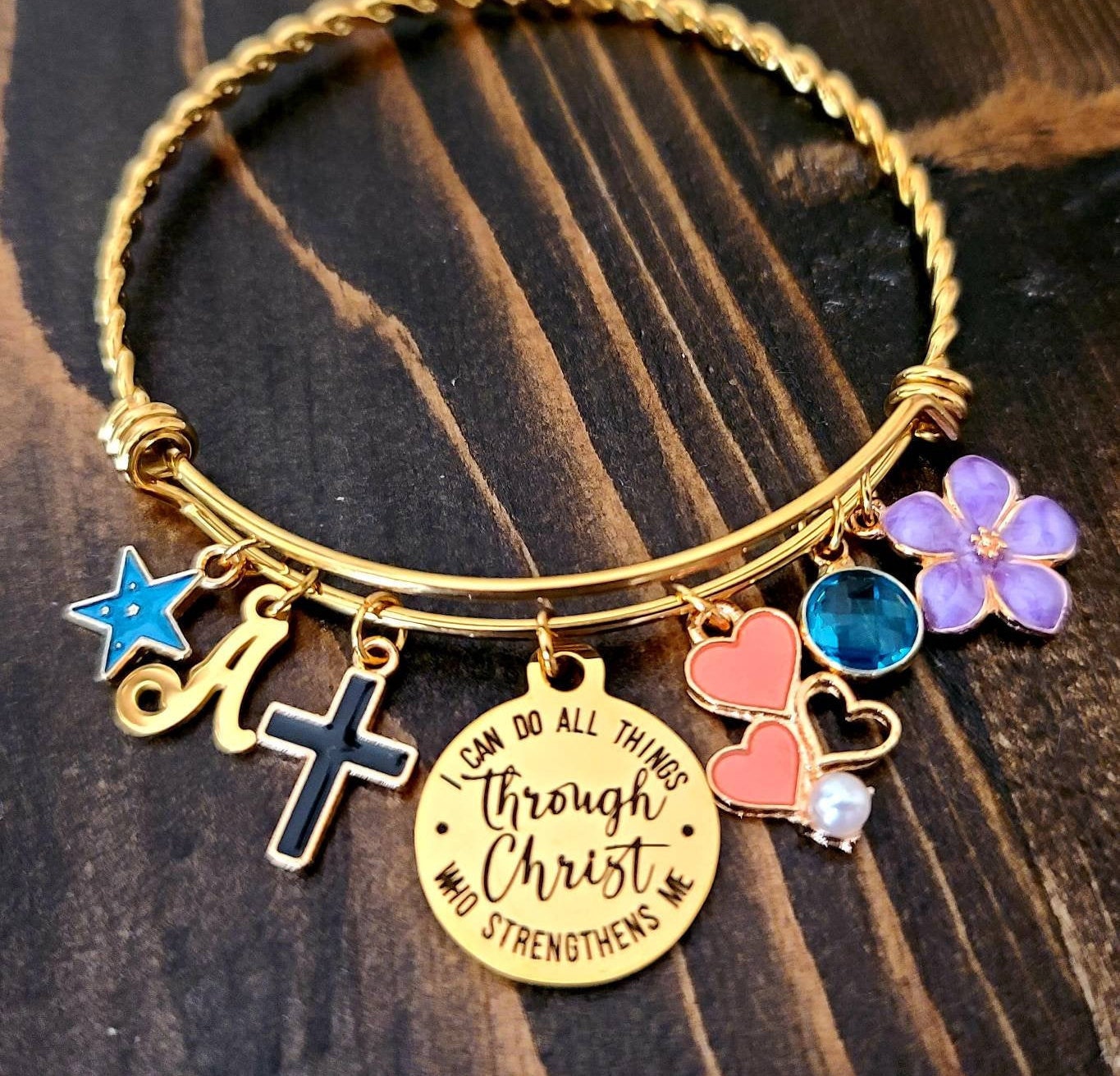 Bible Verse Charms Etsy