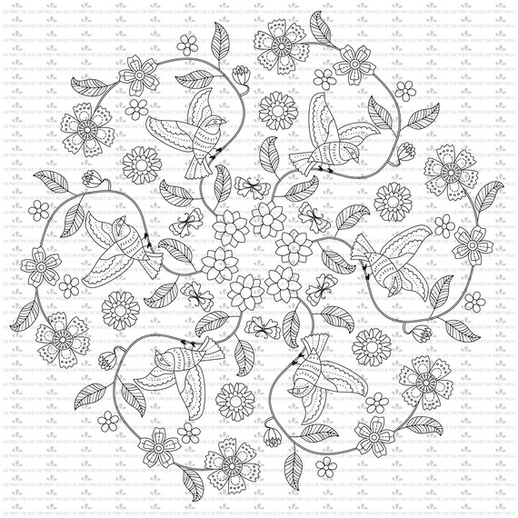 Download Mandala Svg Mandala Rectangle Coloring Pages Adult Etsy