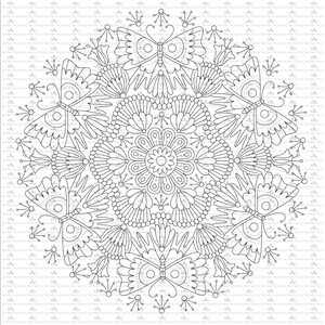 Download Mandala Svg Mandala Rectangle Coloring Pages Adult Etsy PSD Mockup Templates