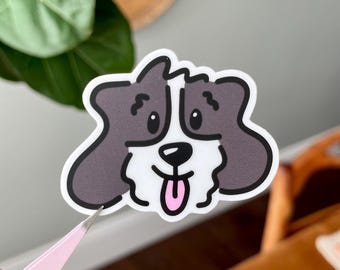 Bernedoodle Sticker | Vinyl Waterproof Dog Sticker