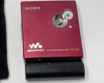 SONY Walkman MZ-NE810 Portable Minidisc Player MD / Retro - Etsy