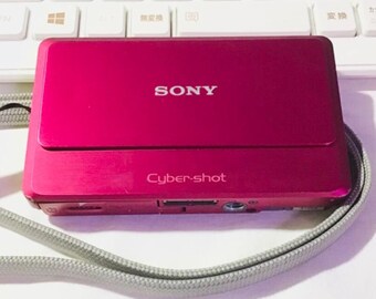 Sony Cyber-shot DSC-T99 14.1MP Digital Camera Pink / Retro - Etsy