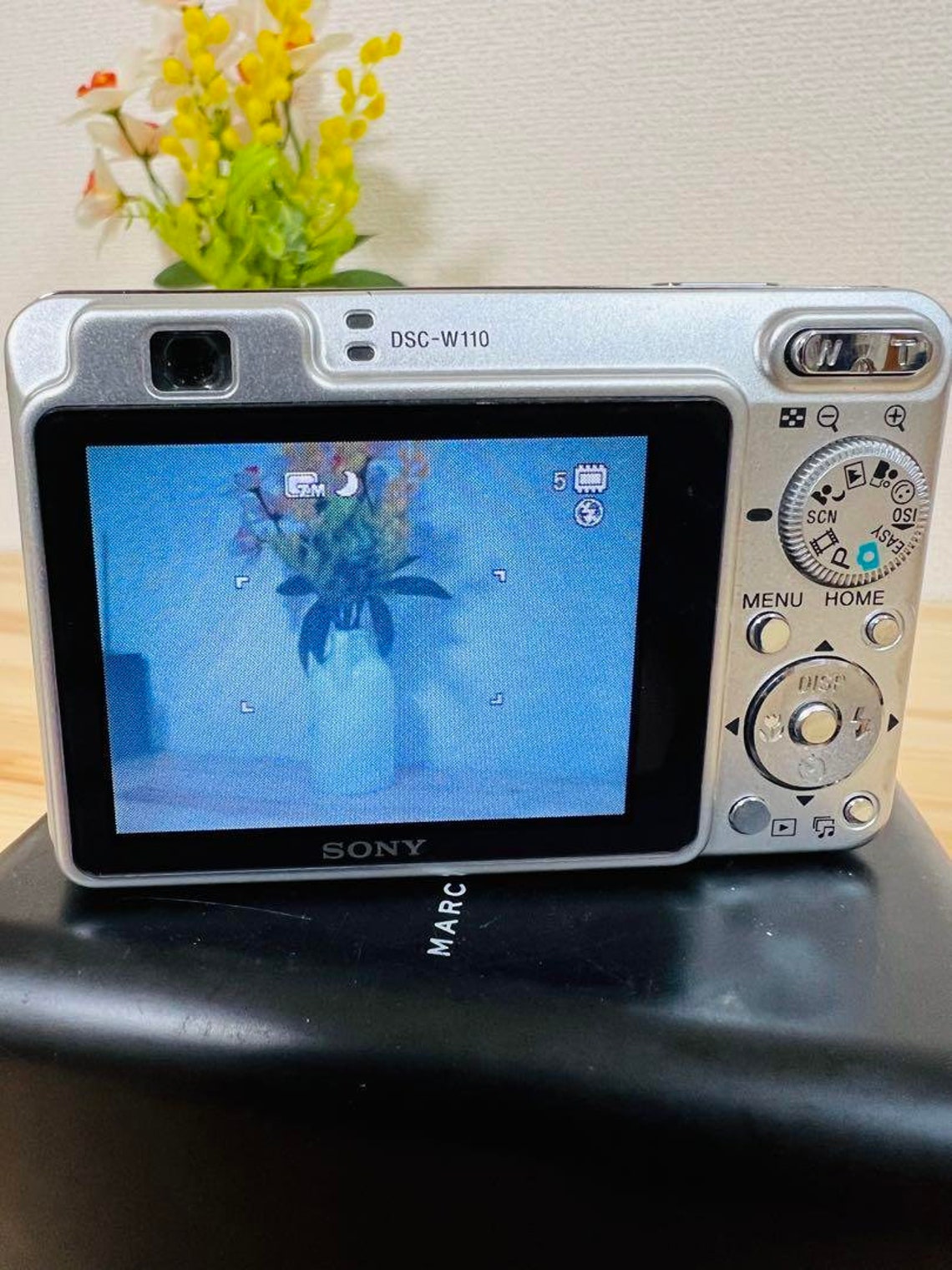 Sony Cybershot DSCW110 7.2MP Compact Digital Camera Silver / Etsy