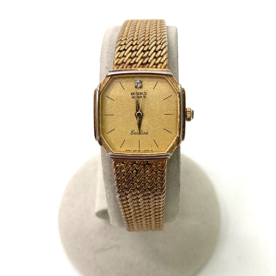 Vintage Seiko 1221-5080 Exceline SGP Quartz Watch / Vintage - Etsy