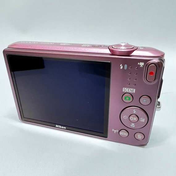Brig Weg ik heb dorst Nikon Coolpix S6800 16MP Digital camera Pink / Retro Digital - Etsy België