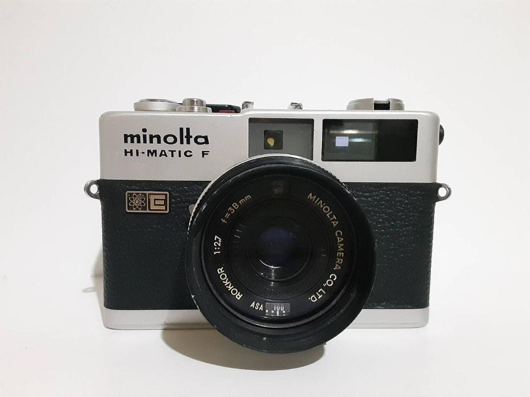 Minolta Hi-Matic F Rangefinder Film Camera Rokkor 38mm F/2.7 Etsy 日本