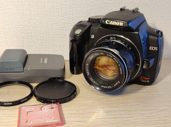 Canon EOS Kiss Digital N Eos 350d With Takumar 55mm F1.8 - Etsy
