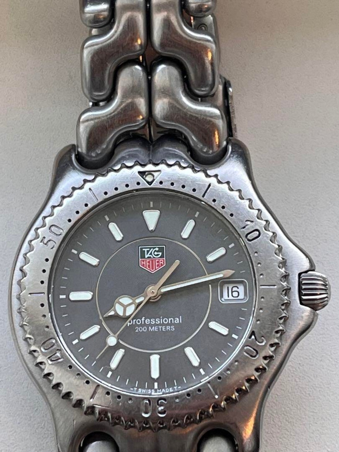 TAG HEUER Professional 200M WG1113-K0 / Vintage Tag Heuer - Etsy