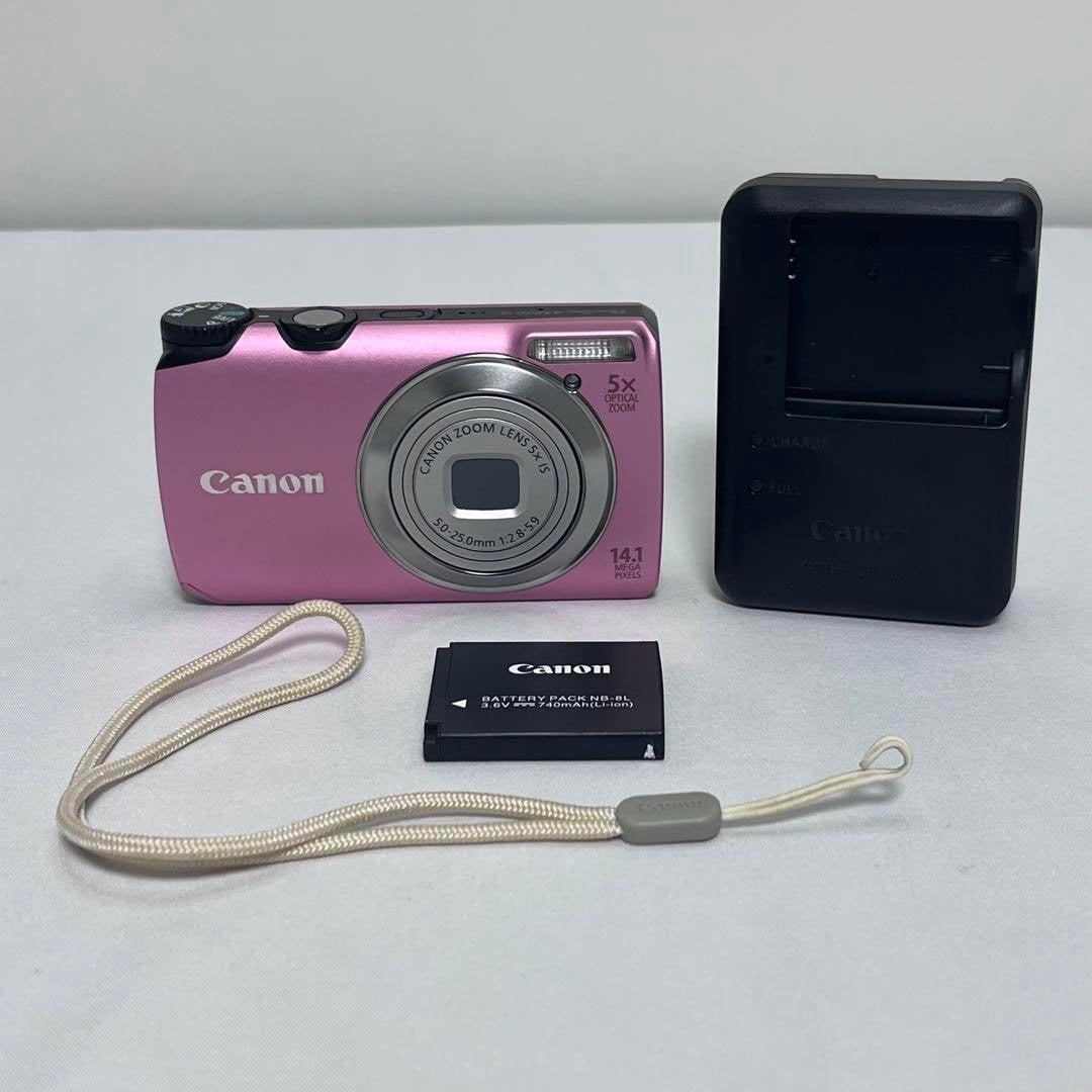 Canon POWERSHOT A3200 14.1MP Digital Camera Pink / Retro - Etsy