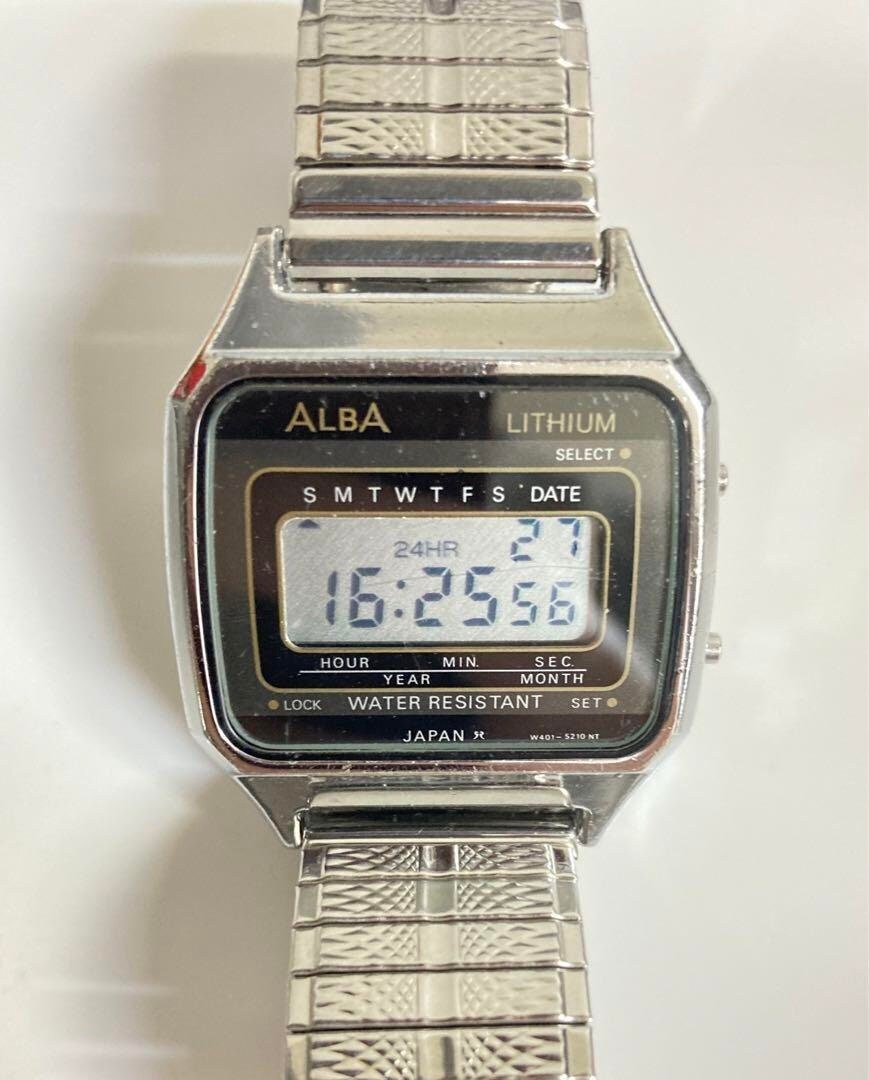 VIntage Seiko ALBA W401-5050 / Vintage Seiko Digital watch / - Etsy  Österreich