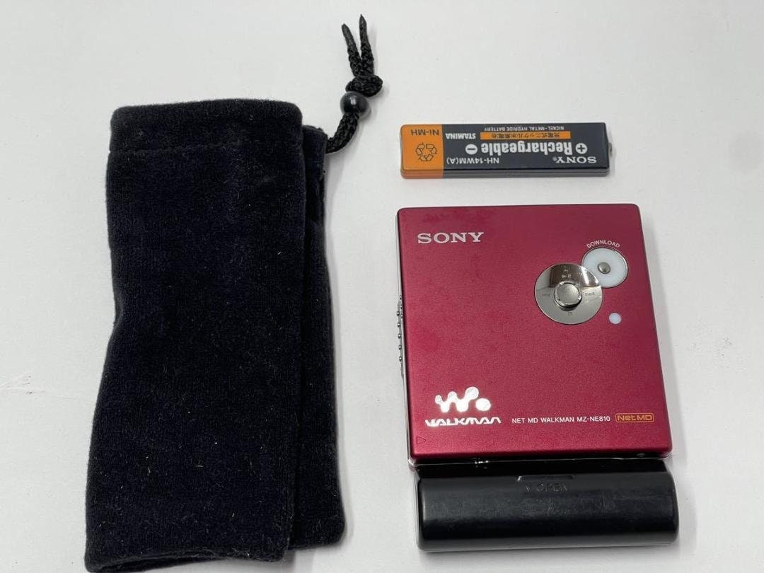 SONY Walkman MZ-NE810 Portable Minidisc Player MD / Retro - Etsy