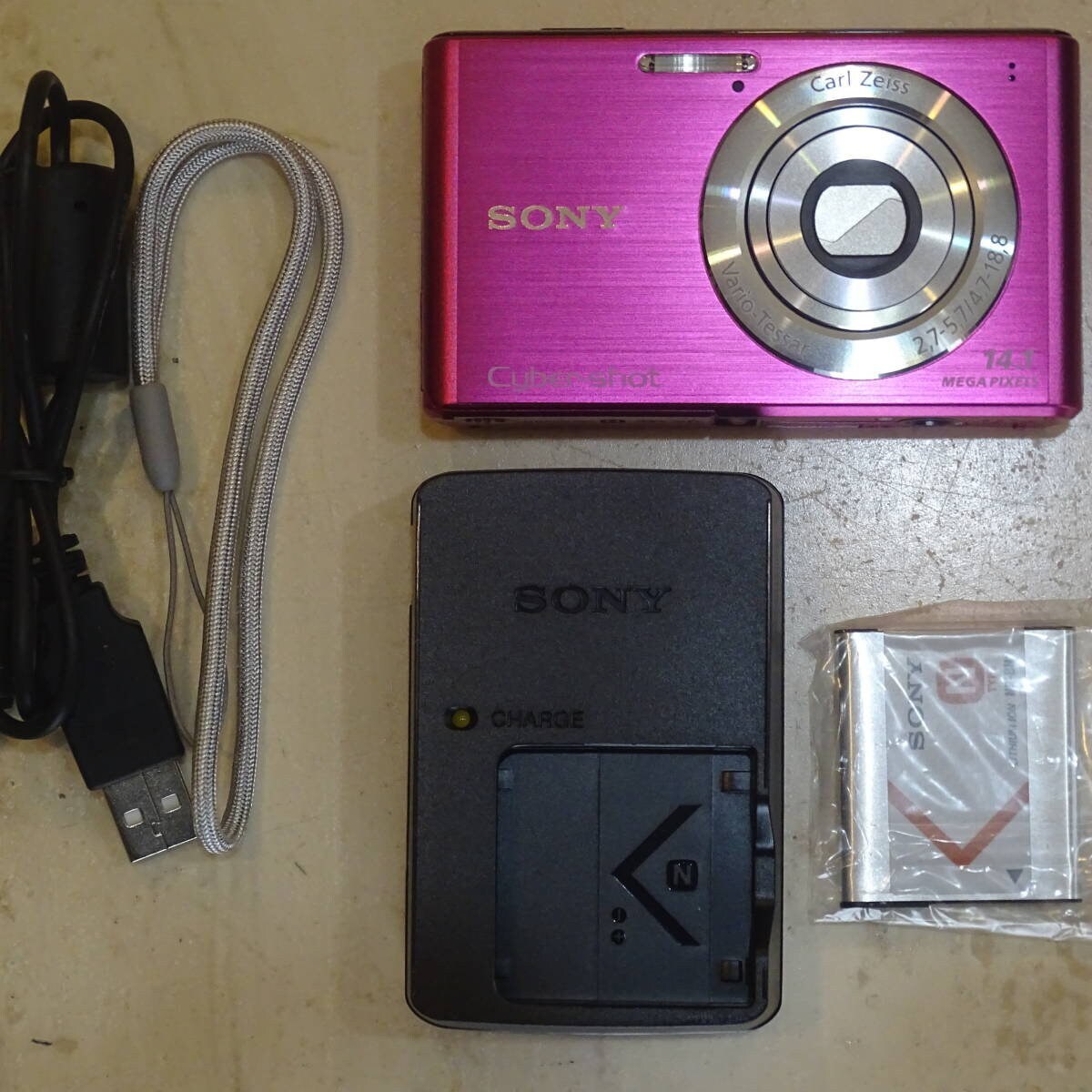 Sony Cybershot DSC-W55014.1MP Digital Camera Pink / Retro - Etsy
