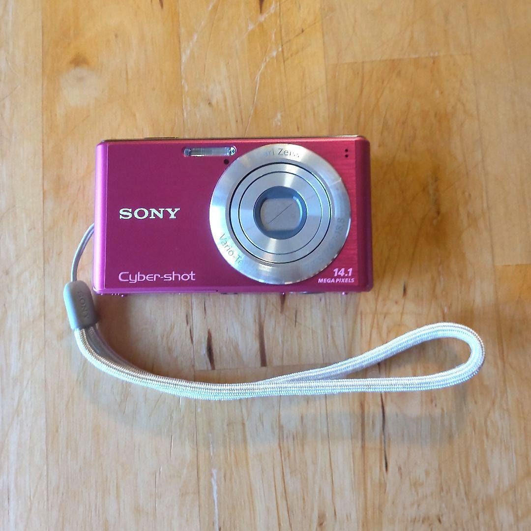 Sony Cybershot DSC-W530 14.1MP Digital Camera Pink / Retro - Etsy