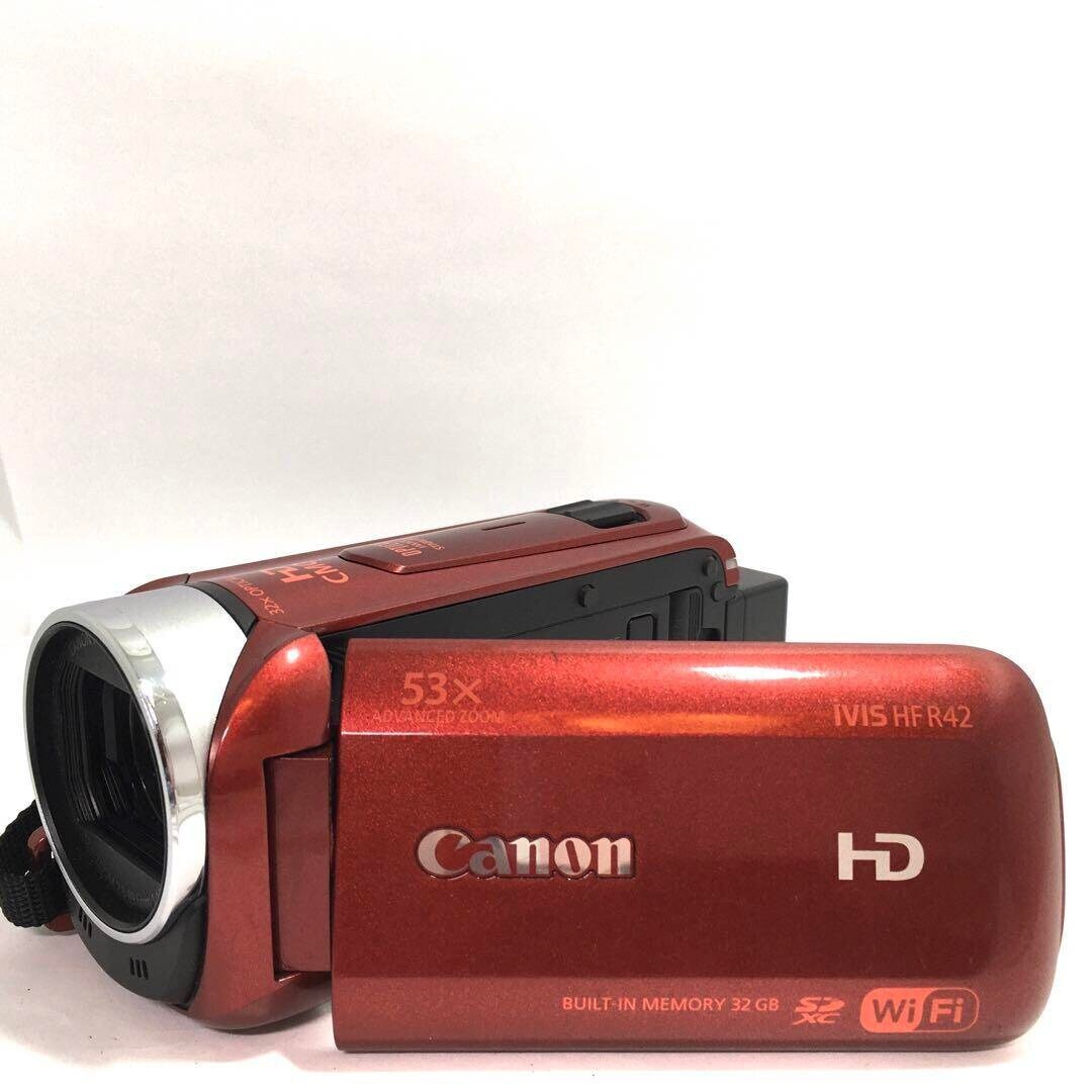 大人気商品 iVIS HF R42 キャノンハイビジョンカメラ - 通販 ...