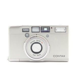Contax Tix Carl Zeiss 28mm F/2.8 Pointshoot APS Film Camera / - Etsy