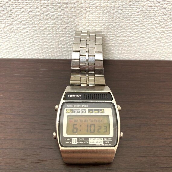 Vintage Seiko A158-5070 Digital Watch 1980 / Vintage Seiko - Etsy Singapore