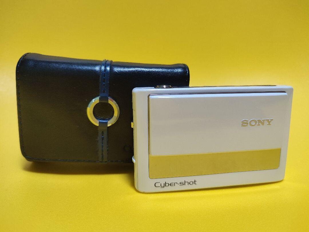 Sony Cybershot DSCT20 8.1MP Digital Camera White / Retro Etsy