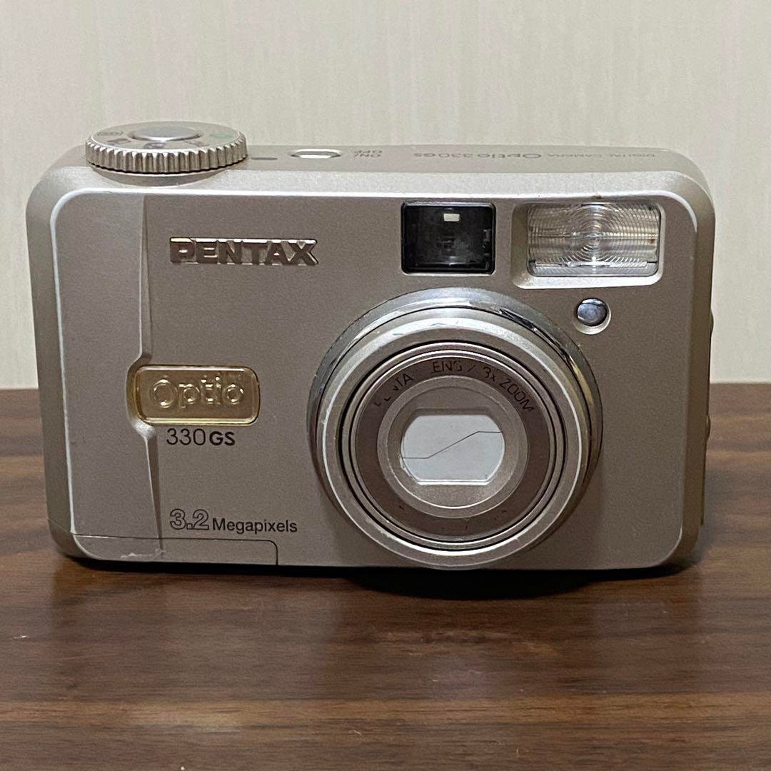 【C3137】PENTAX Optio 330GS デジタルカメラ