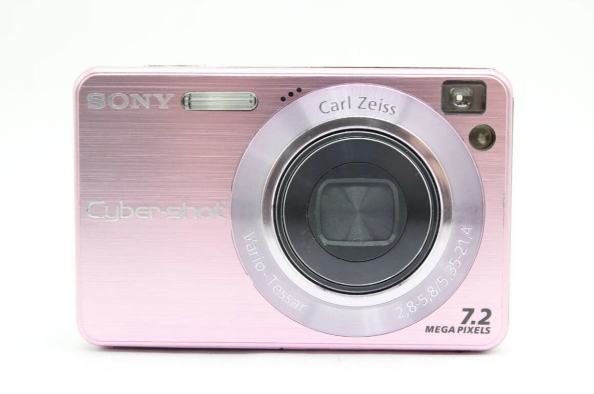 Sony Cybershot DSC-W120 7.2MP Compact Digital Camera Pink / - Etsy