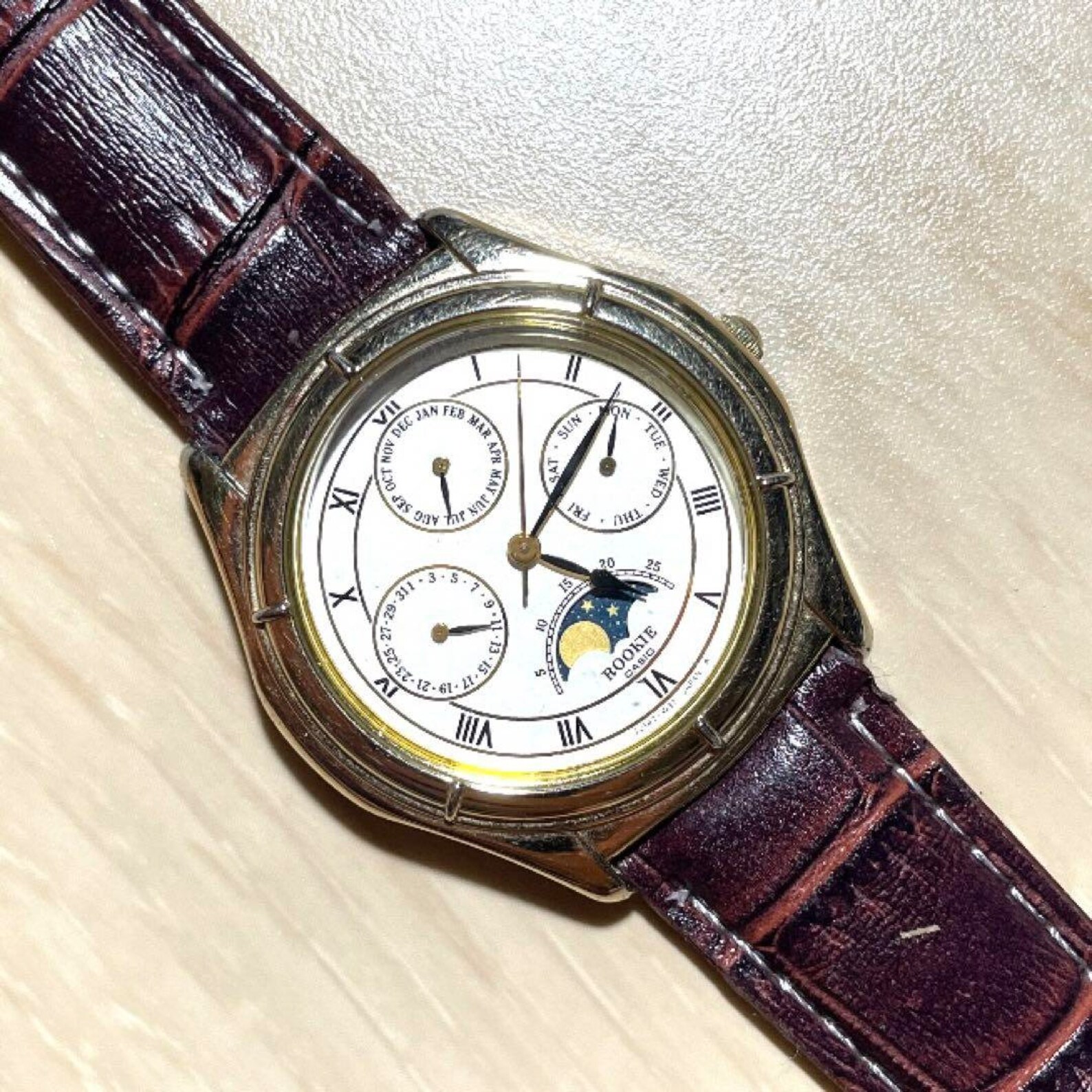 Vintage Casio ROOKIE Moon Age Watch / Vintage Casio Moon Phase Etsy
