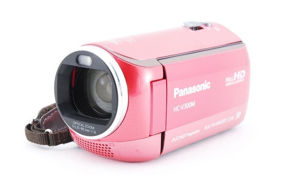 Panasonic Hc-v300m Digital High Definition Camcorder Cherry - Etsy