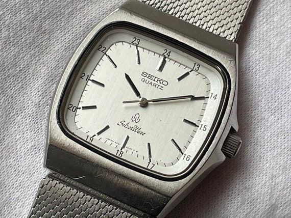 Vintage Seiko Quartz SILVERWAVE 8221-5020 / Vintage Watch - Etsy