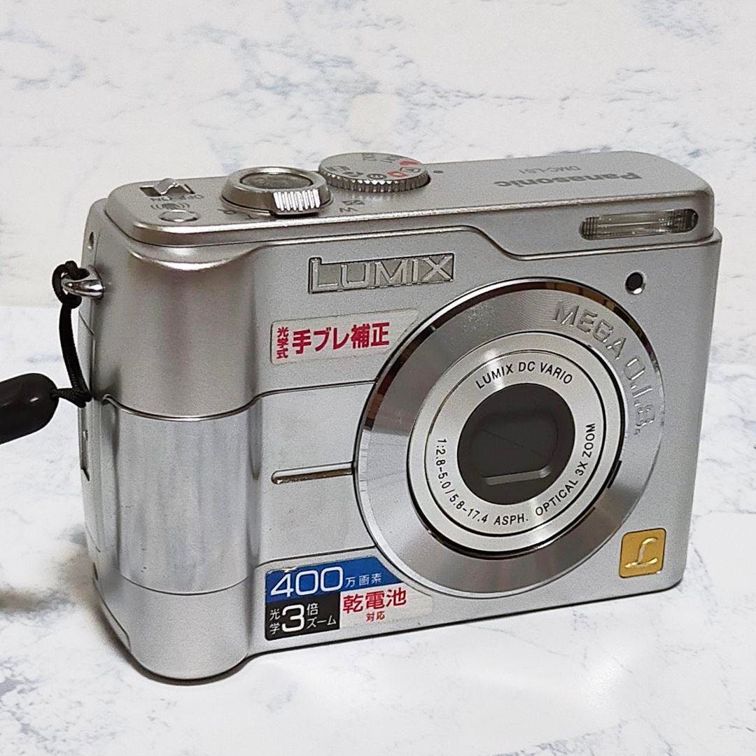 パナソニック デジタルカメラ LUMIX (ルミックス) LS85 シルバー DMC-LS85-S(中古品)